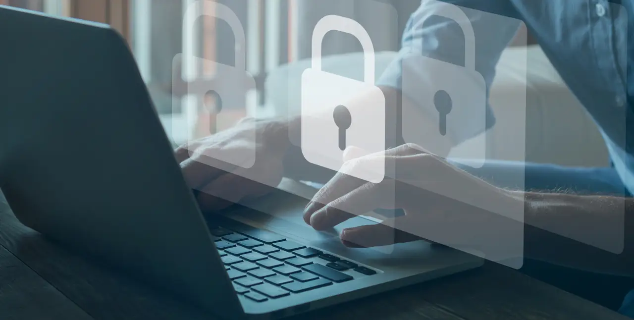 Datenschutzaufsichtsbehörde Laptop, Sicherheitsschloss