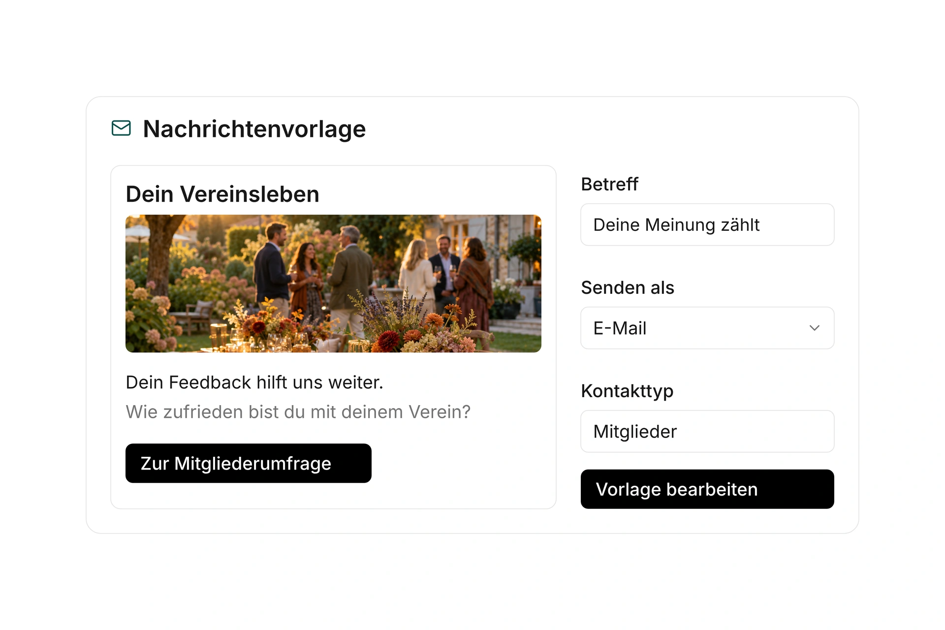 Newsletter und Vorlagen gestalten