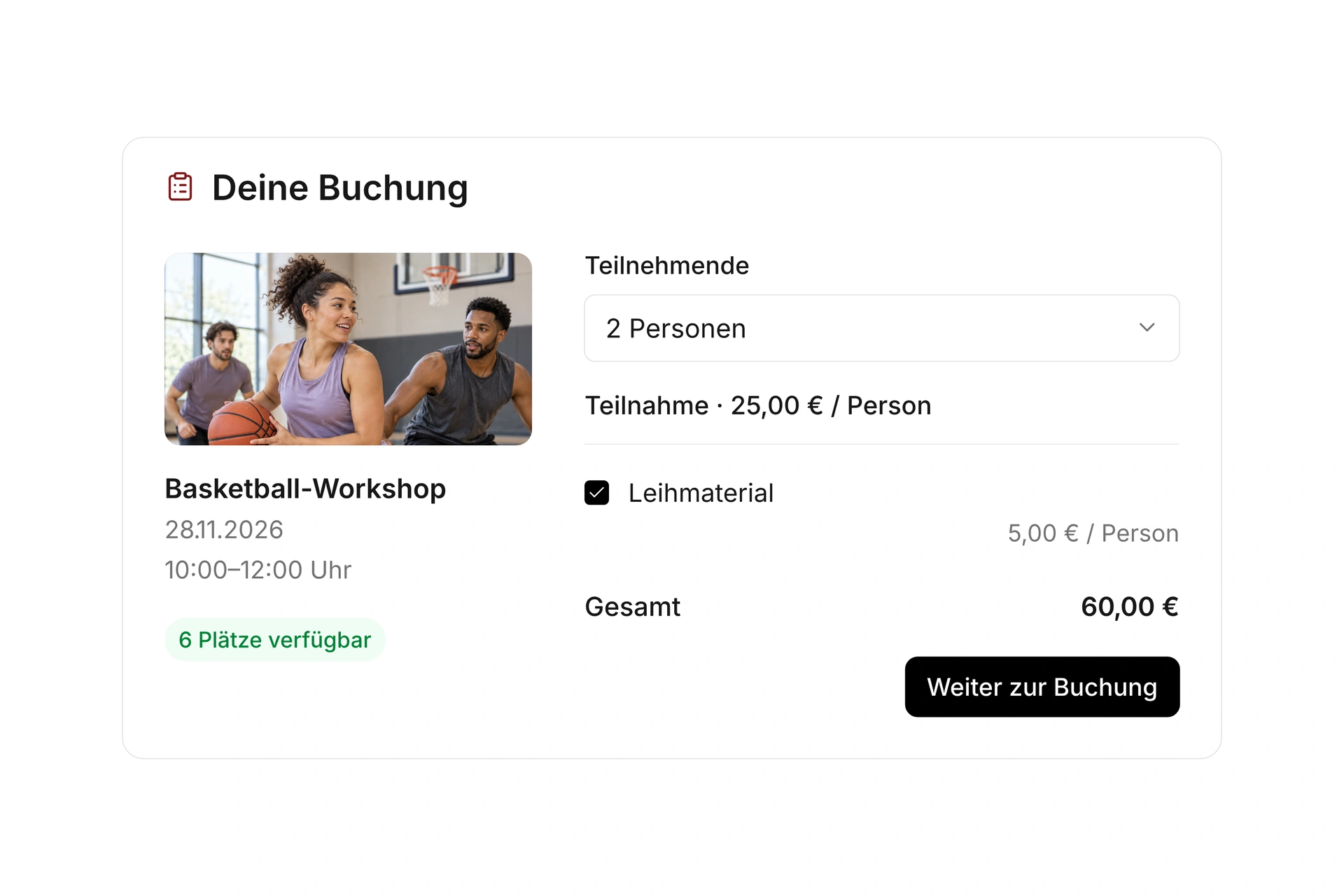 Online buchen lassen – mit passenden Tarifen