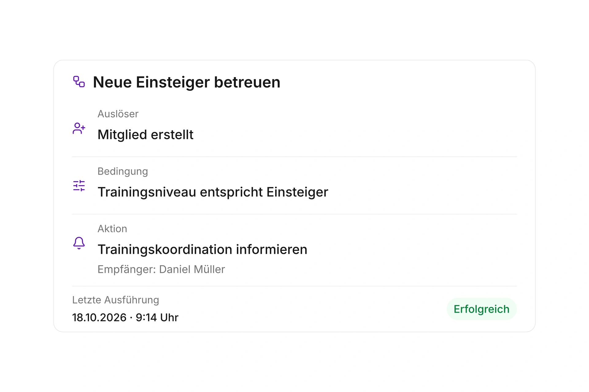 Wiederkehrende Abläufe automatisieren
