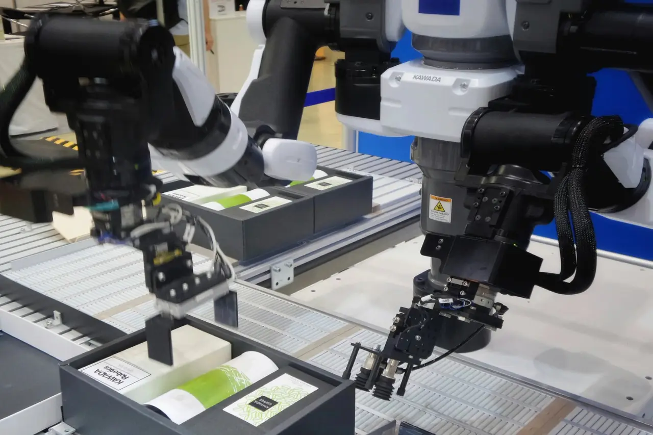 Hochmoderner Produktionsroboter